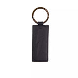 Blue Leather Men's Keychain