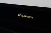 Black Velvet Logo Plaque Storage Bracelet Jewelry Box