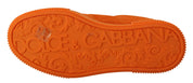 Orange Leather P.j. Tucker Sneakers Shoes