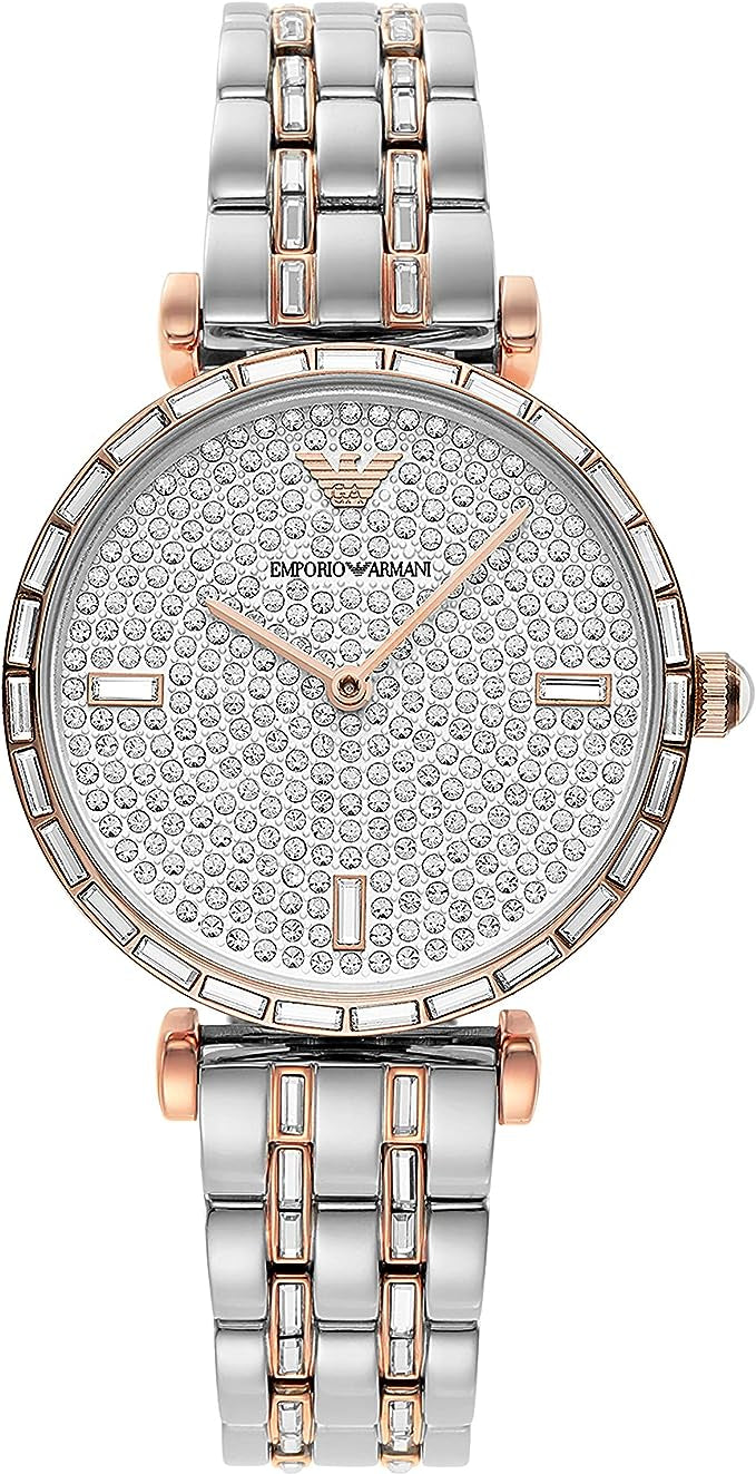 Silver Steel Quartz Watch