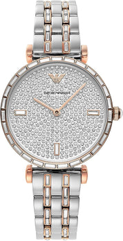 Silver Steel Quartz Watch