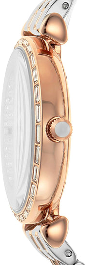 Silver Steel Quartz Watch