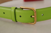 Green Leather Devotion Heart Micro Bag Headphones Belt