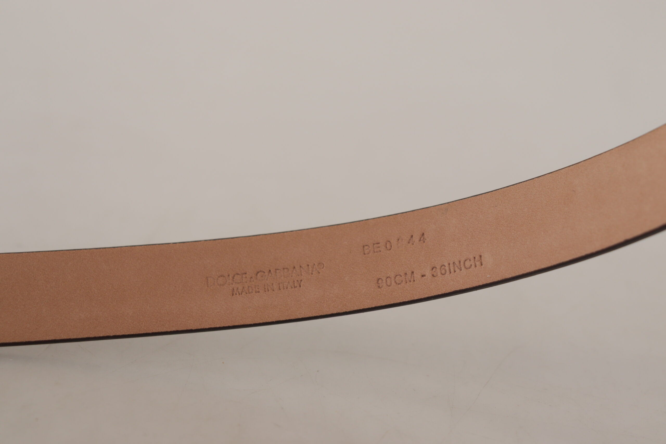 Black Patent Leather Logo Metal Waist Buckle Belt