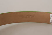 Green Leather Devotion Heart Micro Bag Headphones Belt