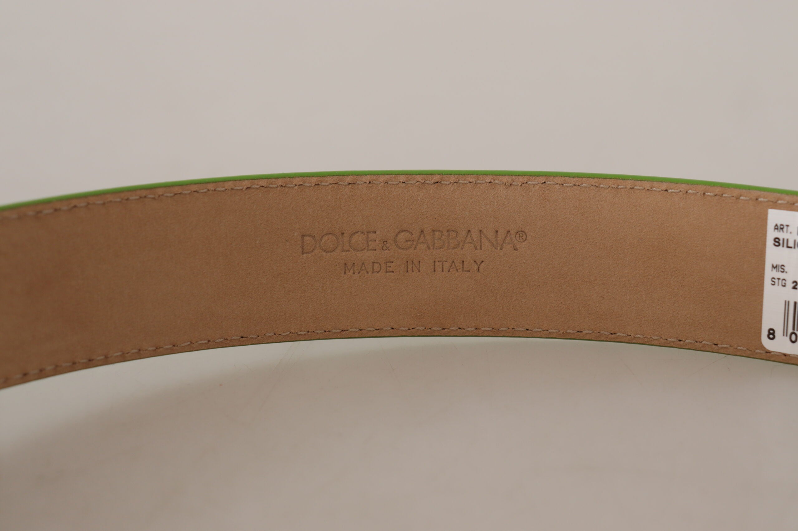 Green Leather Devotion Heart Micro Bag Headphones Belt