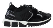 Black Mesh Sorrento Trekking Sneakers Shoes