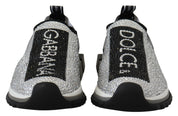 Silver Rhinestones Sorrento Sneakers Shoes
