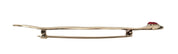 Dolce & Gabbana Silver Brass Crystal Spilla Serpente Brooch Pin Dolce & Gabbana