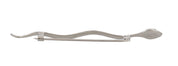 Silver Brass Crystal Spilla Serpente Mens Brooch Pin