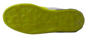 White Yellow Portofino Leather Sneakers Shoes