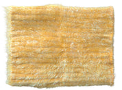 Dolce & Gabbana Yellow Polyester Mohair Fiber Neck Wrap Scarf