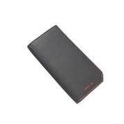 Blue Calfskin Men Wallet