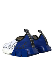 White Blue Sorrento Low Top Men Casual Sneakers Shoes