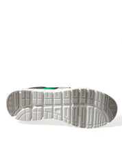 Multicolor Leather Suede Low Top Sneakers Shoes