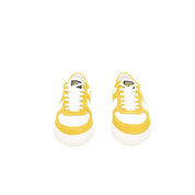 Yellow Cowhide Men Sneaker