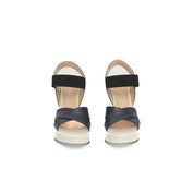 Blue Calfskin Women Sandal