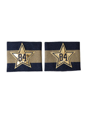 Dolce & Gabbana Black Gold Logo Star 84 Viscose Wristband