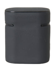 Black White Silicone Embossed Logo Airpods Case