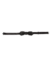 Black Silk Adjustable Neck Men Bow Tie