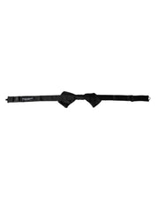 Black Satin Silk Adjustable Neck Men Bow Tie