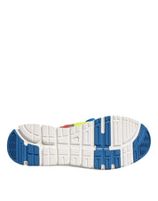 Multicolor Leather Suede Low Top Sneakers Shoes