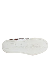 White Devil Face Portofino Sneakers Shoes