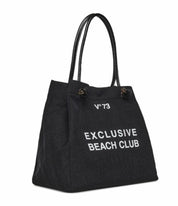 73BSQM01 SHOPPING BAGS V73 Black 0000000330