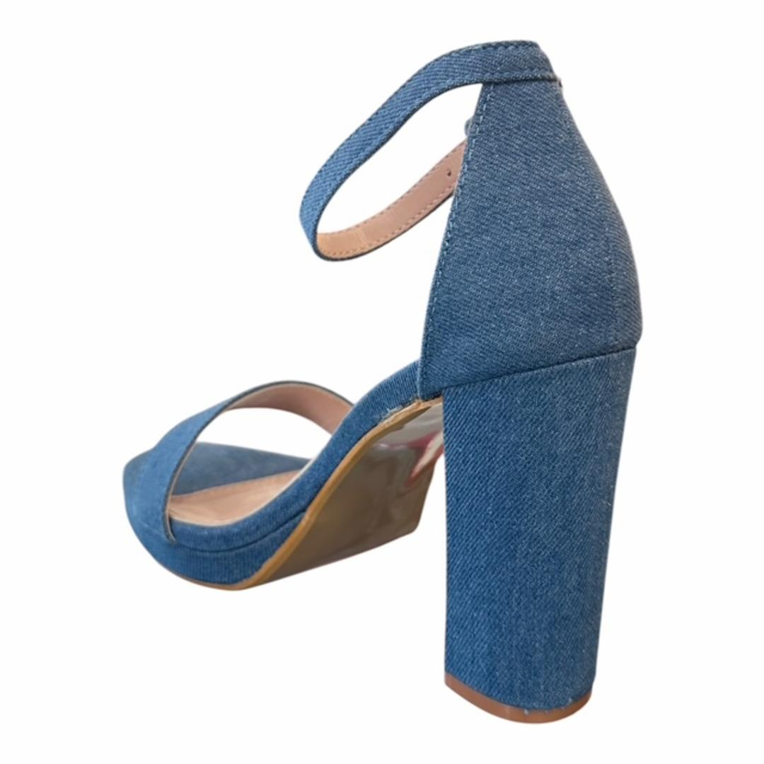 0000000704 Sandalo Tulipano Denim Blu 0000000704