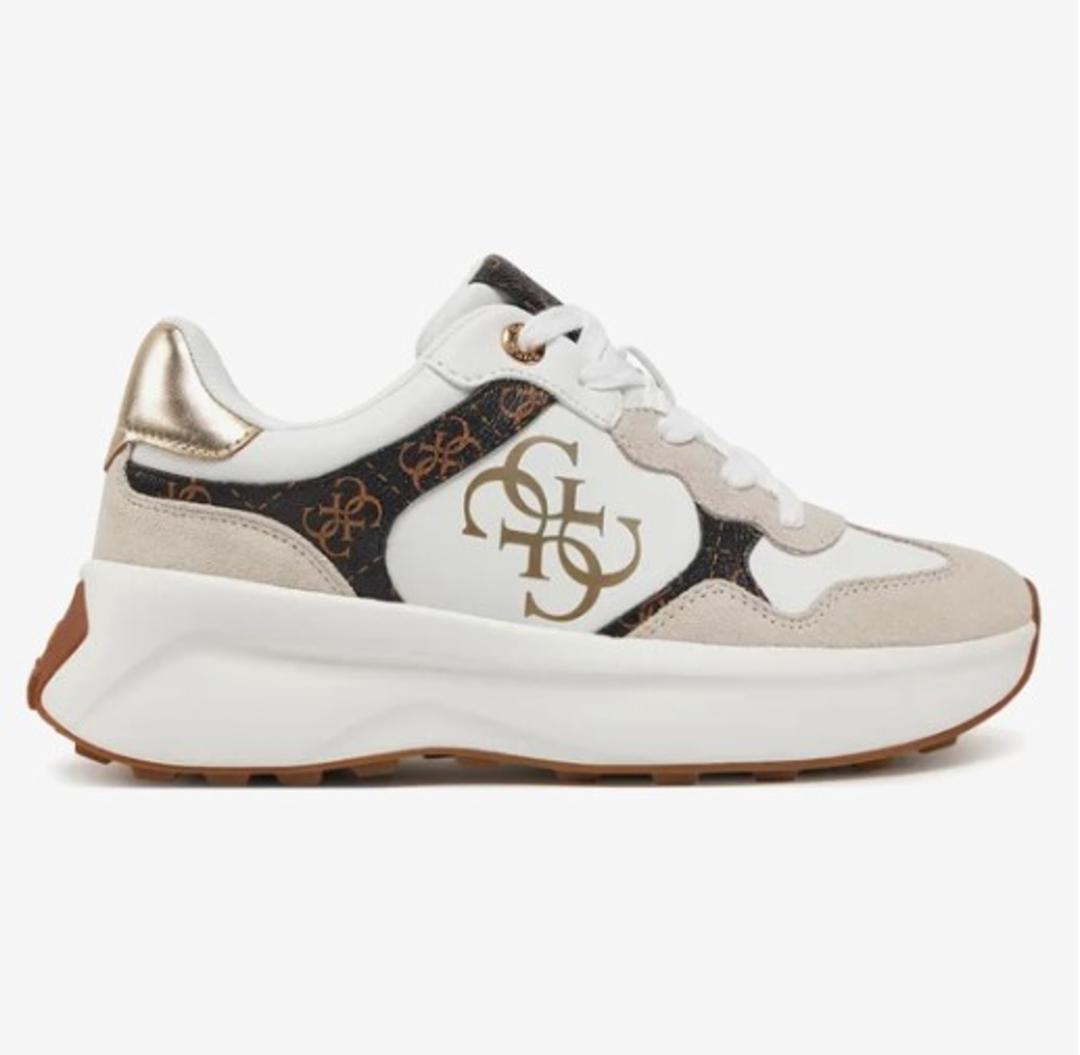 FLPLUCPELL12 SNEAKERS Guess Bianco 0000000274