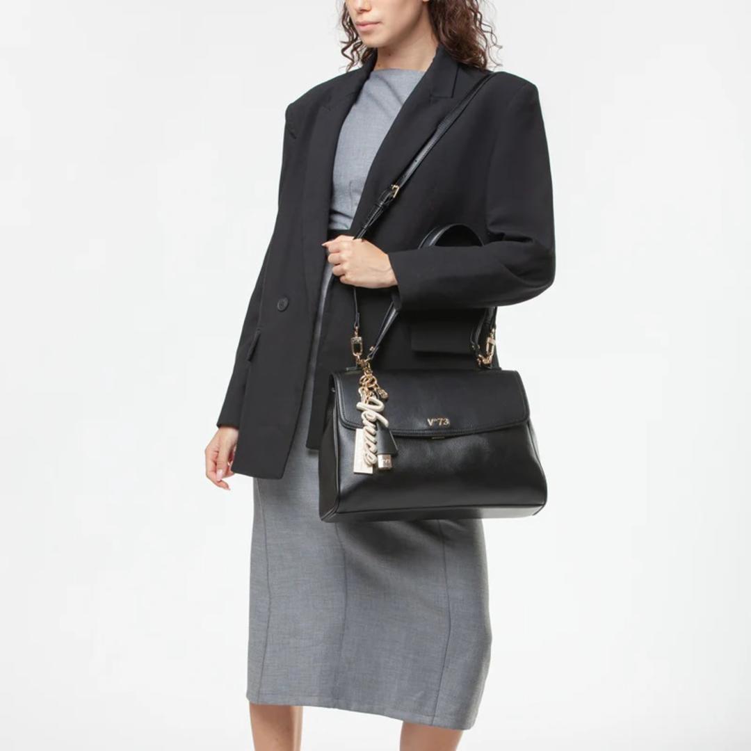 73BS9CL02  Tracolla V73 Nero 0000000078