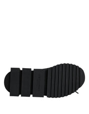 Black Sorrento Socks Logo Sneakers Shoes
