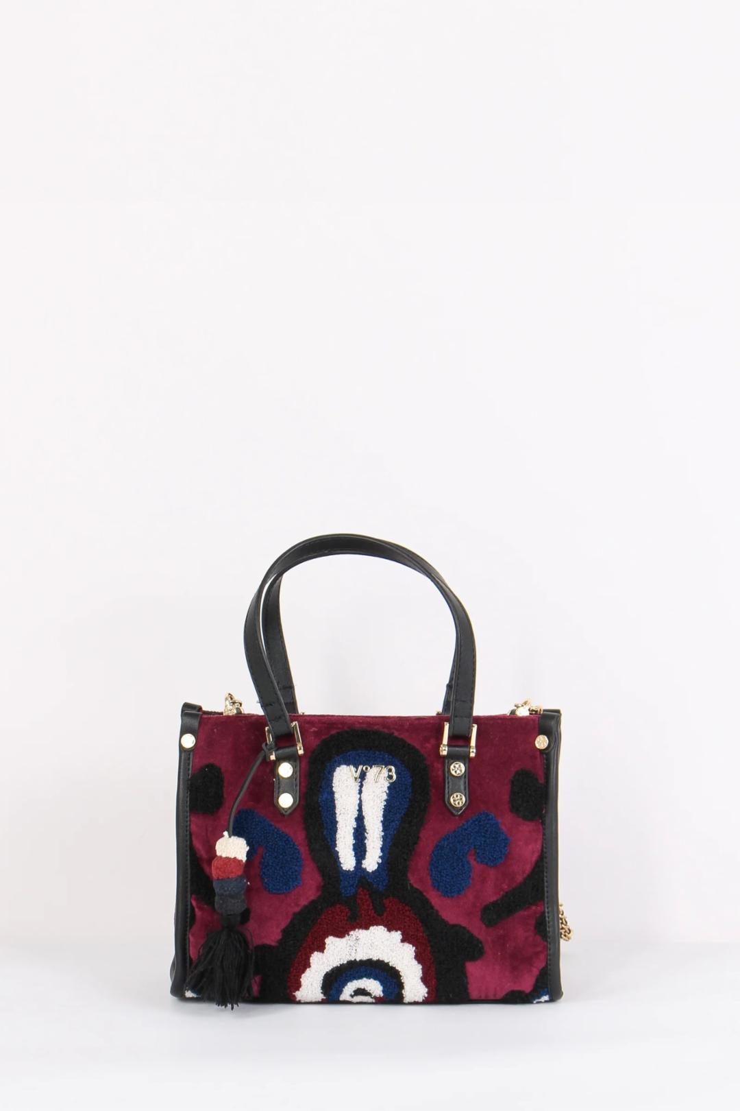 73DS9E501 BORSE SHOPPING V73 Bordeaux/Multicolor 0000000105
