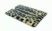 White Leopard Pattern Leather eBook Cover Tablet Case