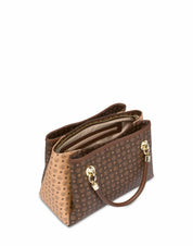 TE8471PP0DQ5330A  BORSA A MANO Pollini Marrone/Beige 0000000238