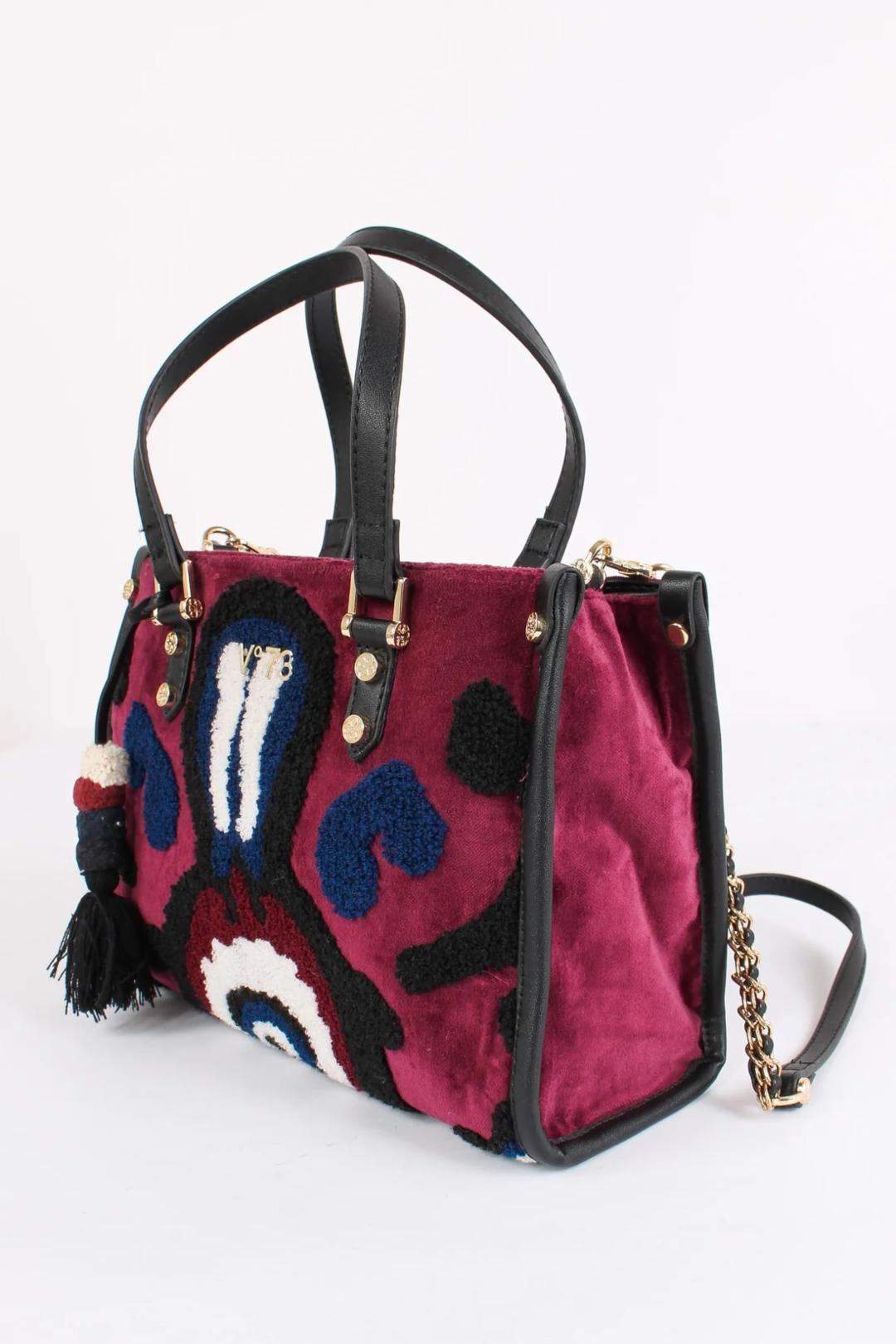 73DS9E501 BORSE SHOPPING V73 Bordeaux/Multicolor 0000000105