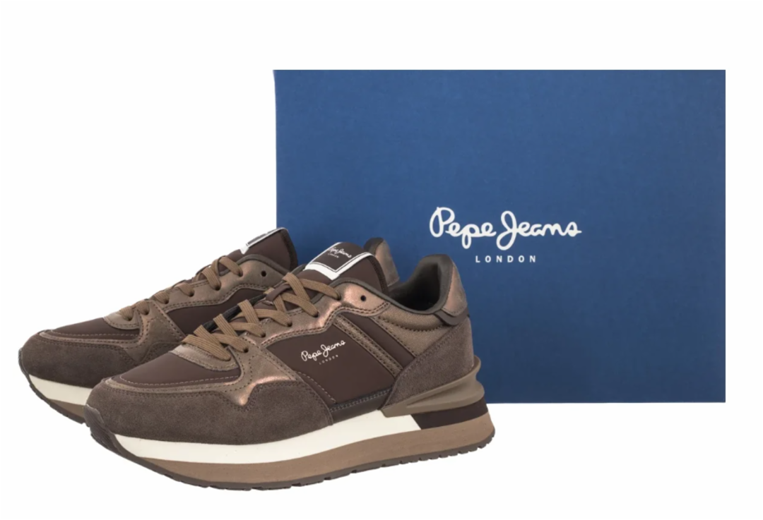PLS600066  SNEAKERS Pepe Jeans Marrone 0000000755 Pepe Jeans