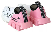 Pink White Logo Sorrento Sneakers Shoes