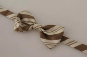 Multicolor Patterned Adjustable Neck Bow Tie Men