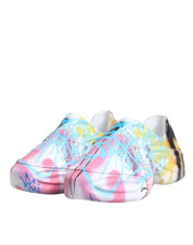 Dolce & Gabbana Multicolor Graffiti Daymaster Sneakers Shoes Dolce & Gabbana