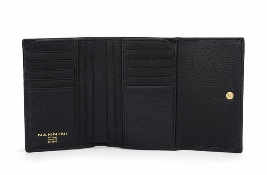 QB0681 Nannini Black Wallet 0000000452