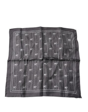 Brown Elephant Fantasy Handkerchief Scarf