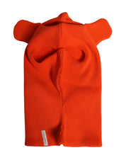Dolce & Gabbana Orange Cotton Whole Head Wrap Balaclava Hat Dolce & Gabbana