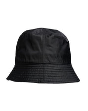 Dolce & Gabbana Black Cotton Wide Brim Bucket Hat