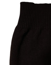 Dolce & Gabbana Brown Cashmere Knitted Neck Warmer Foulard Scarf Dolce & Gabbana