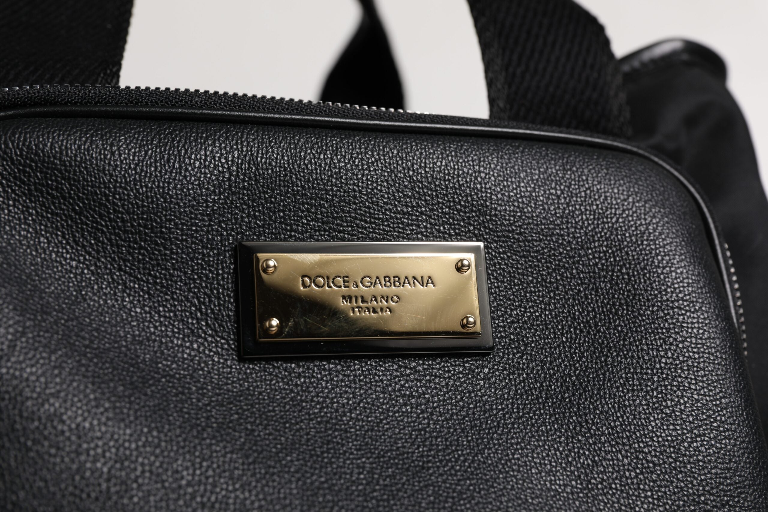 Dolce & Gabbana Black Shoulder Strap Pet Carry Logo Plaque Bag Dolce & Gabbana