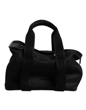 Black Shoulder Strap Pet Carry Logo Plaque Bag