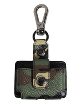 Multicolor Camouflage Leather Airpods Case