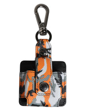 Multicolor Camouflage Leather Airpods Case