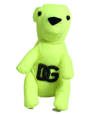 Green Bear Embroidered Logo Keychain Clasp Keyring